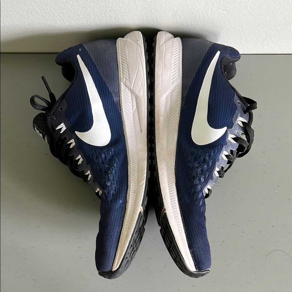 Nike Women’s Shoes Sz 10 Zoom Pegasus 34 Blue Running Tennis Athletic Jogging - Picture 4 of 10